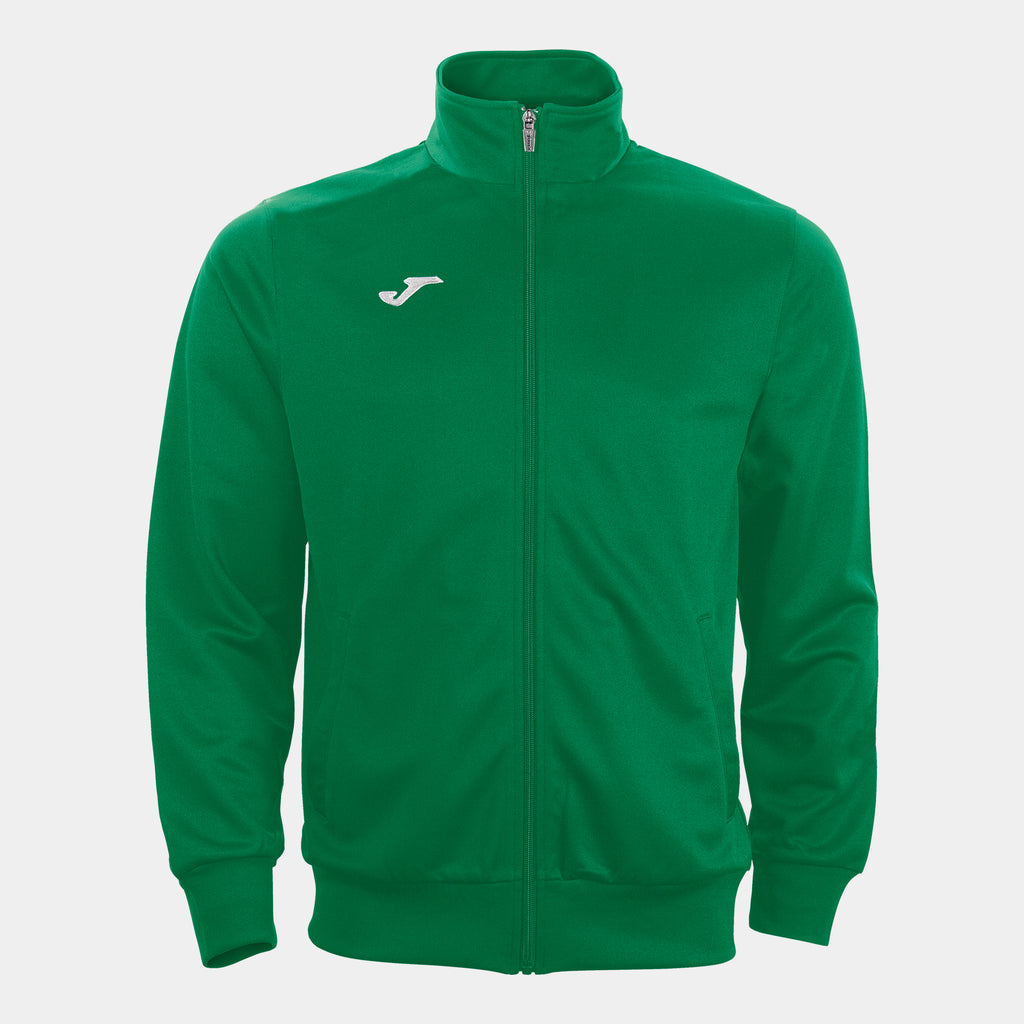 Joma Gala Full Zip Jacket (Green Medium/White)