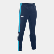Load image into Gallery viewer, Joma Combi Gold Long Pant (Dark Navy/Fluor Turquoise)