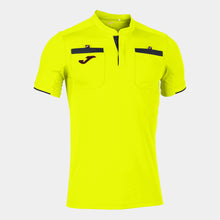 Load image into Gallery viewer, Joma Respect II Referee Shirt (Yellow Fluor/Black)