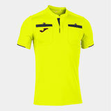 Joma Respect II Referee Shirt (Yellow Fluor/Black)