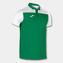 Load image into Gallery viewer, Joma Hobby II Polo (Green Medium/White)