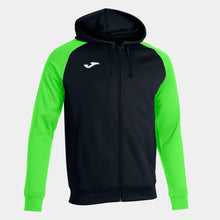Load image into Gallery viewer, Joma Academy IV Ladies Hoodie Jacket (Black/Green Fluor)