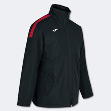 Load image into Gallery viewer, Joma Trivor Bench Jacket (Black/Red)