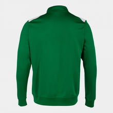Load image into Gallery viewer, Joma Championship VII 1/2 Zip Sweatshirt (Green Medium/White)
