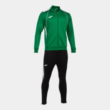 Load image into Gallery viewer, Joma Championship VII Tracksuit (Green/White/Black)