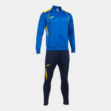 Load image into Gallery viewer, Joma Championship VII Tracksuit (Royal/Yellow/Dark Navy)
