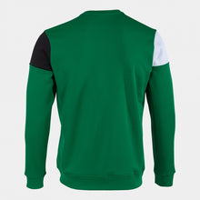 Load image into Gallery viewer, Joma Crew V Sweatshirt (Green Medium/Black/White)