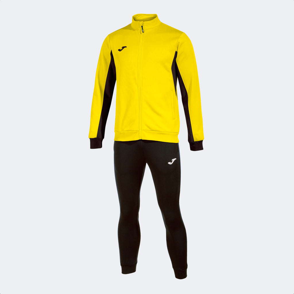 Joma Derby Tracksuit (Black/Yellow)