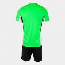 Load image into Gallery viewer, Joma Danubio II Shirt/Short Set (Green Fluor/Black/White)