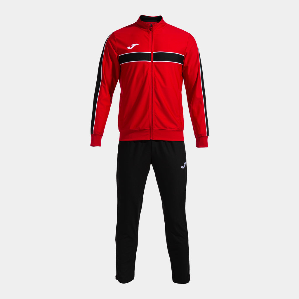 Joma Victory Tracksuit (Red/Black)