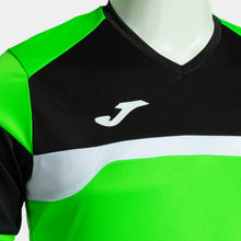 Load image into Gallery viewer, Joma Danubio III Shirt/Short Set (Fluor Green/Black)