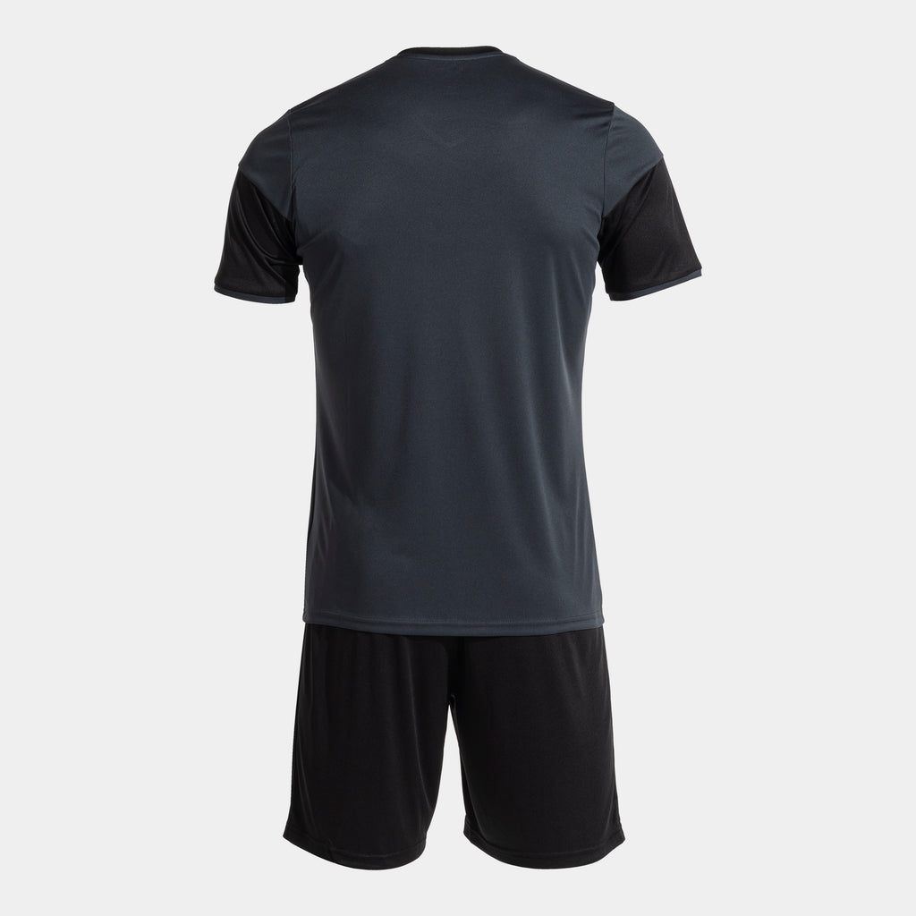 Joma Danubio III Shirt/Short Set (Anthracite/Black)