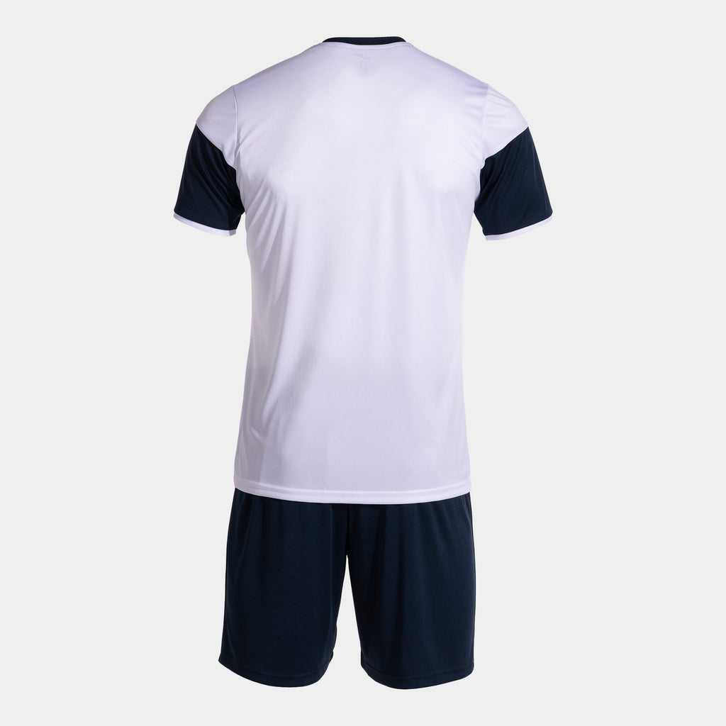 Joma Danubio III Shirt/Short Set (White/Dark Navy)
