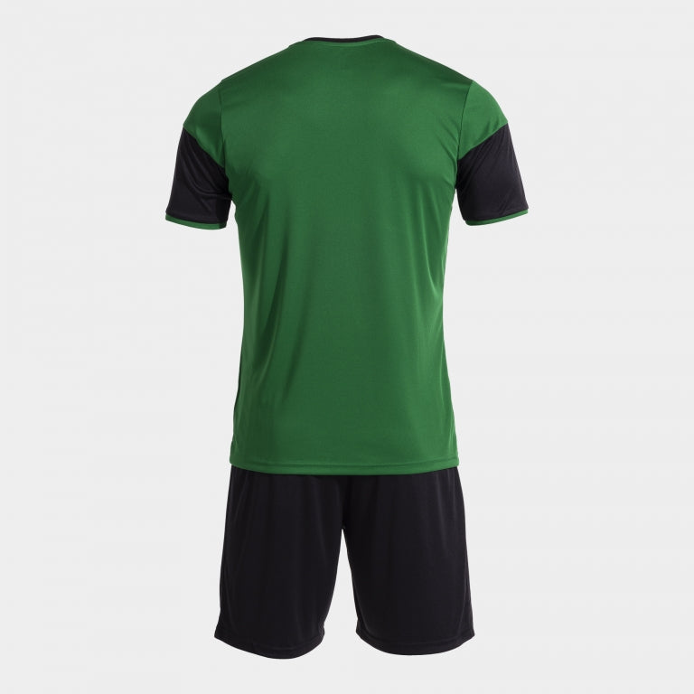 Joma Danubio III Shirt/Short Set (Green Medium/Black)