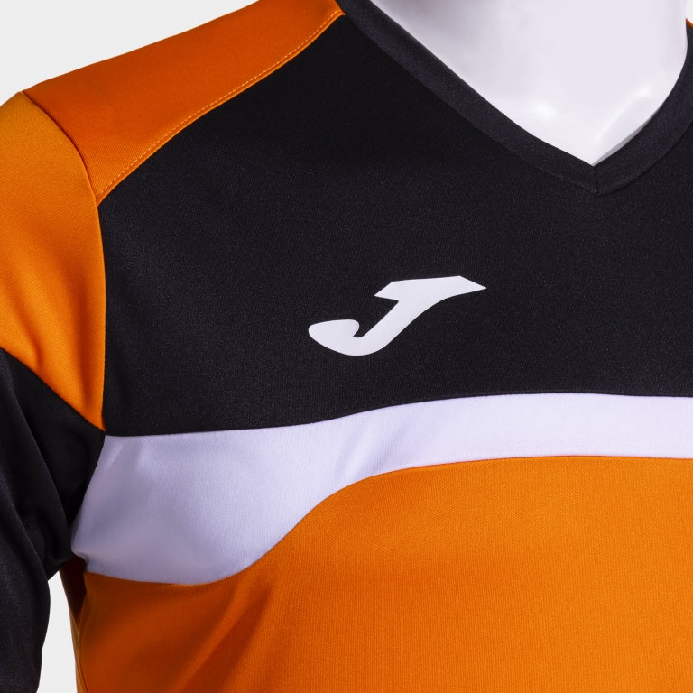 Joma Danubio III Shirt/Short Set (Orange/Black)