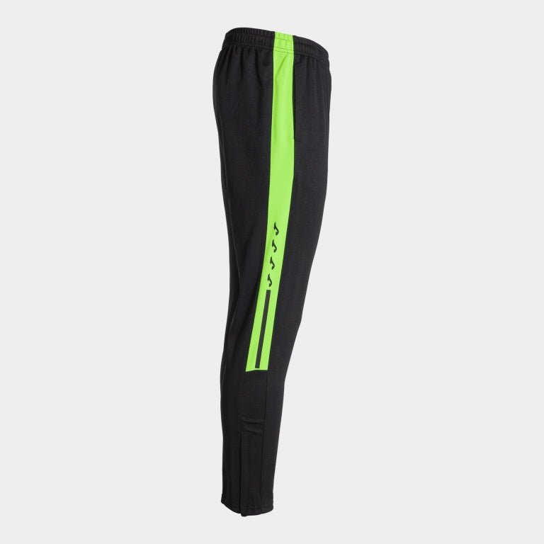 Joma Olimpiada Long Pants (Black/Fluor Green)