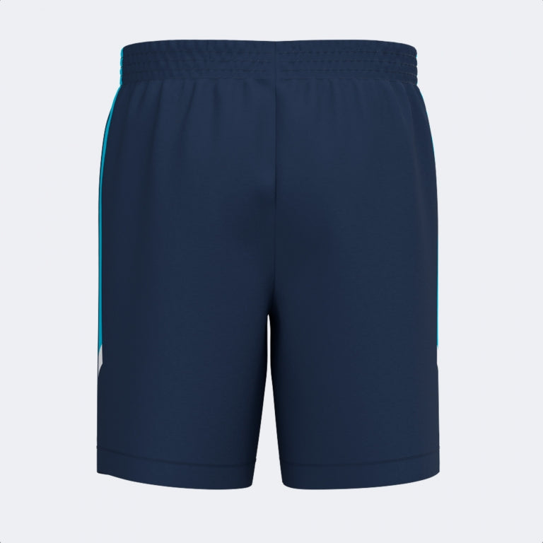 Joma Toledo Training Shorts (Dark Navy/Turquoise Fluor/White)