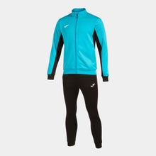 Load image into Gallery viewer, Joma Derby Tracksuit (Black/Blue Atoll)