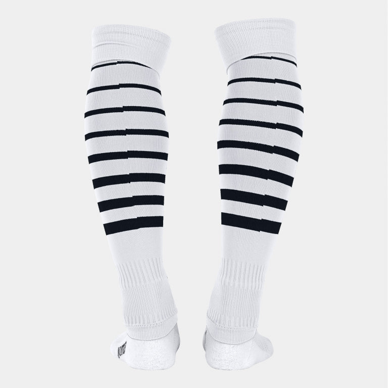 Joma Premier II Cut Sock 4 Pack (White/Black)