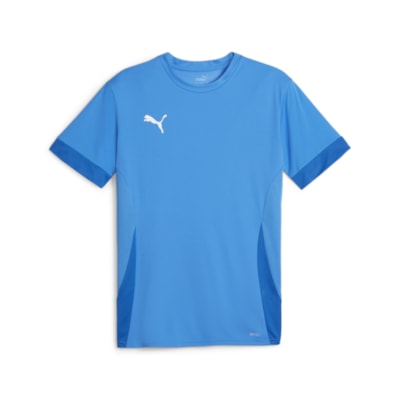 Puma Team Goal Football Shirt Womens (Electric Blue Lemonade/White/Team Royal)