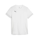 Puma Team Goal Football Shirt Womens (White/Black/Feather Gray)