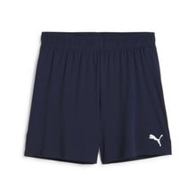 Load image into Gallery viewer, Puma TeamGOAL Football Short Womens (Puma Navy/White)