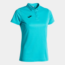 Load image into Gallery viewer, Joma Ladies Hobby Polo (Turquoise Fluor)