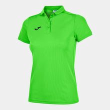 Load image into Gallery viewer, Joma Ladies Hobby Polo (Green Fluor)