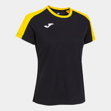 Load image into Gallery viewer, Joma Eco Championship SS Ladies Tee (Black/Yellow)