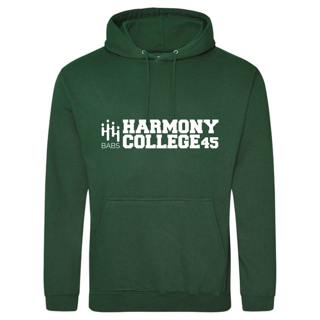 HARMONY COLLEGE 45 Hoodie (Forest Green)