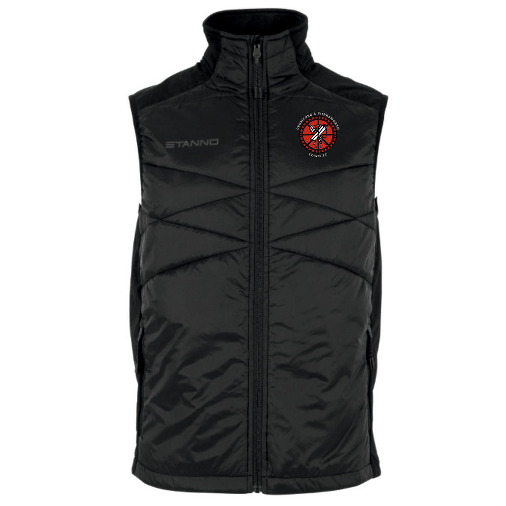 Cromford and Wirksworth Town FC Stanno Functionals Thermal Vest (Black)