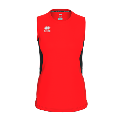 Errea Women's Carry Vest Top (Red/Black/White)