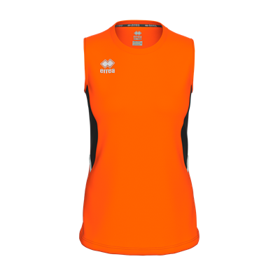Errea Women's Carry Vest Top (Orange/Black/White)