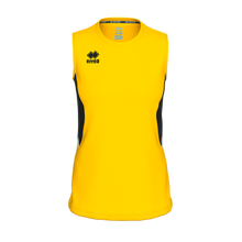 Load image into Gallery viewer, Errea Women&#39;s Carry Vest Top (Yellow/Black/White)