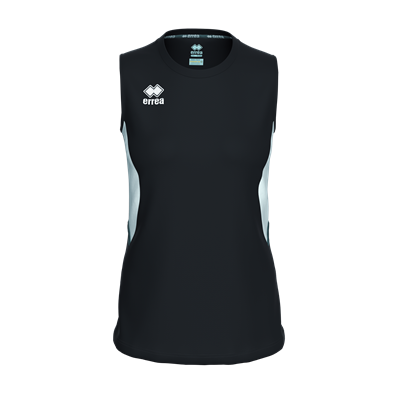 Errea Women's Carry Vest Top (Black/White/Anthracite)