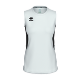 Errea Women's Carry Vest Top (White/Anthracite/Black)