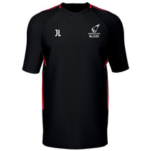 Load image into Gallery viewer, Birmingham Blaze FC Edge Pro Training Shirt (Black/Red)