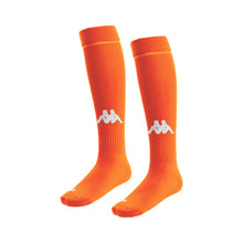 Load image into Gallery viewer, Kappa Penao Football Socks (Orange Flame/White)