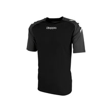 Load image into Gallery viewer, Kappa Paderno SS Football Shirt (Black/Grey Dark)