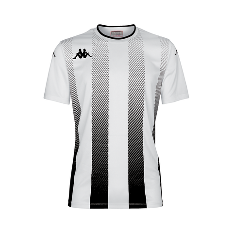 Kappa Bugo SS Football Shirt (White/Black)