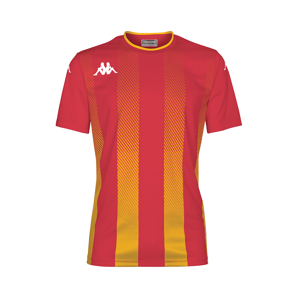 klik samfund sensor Kappa Bugo SS Football Shirt (Red/Yellow Chrome) – Customkit.com