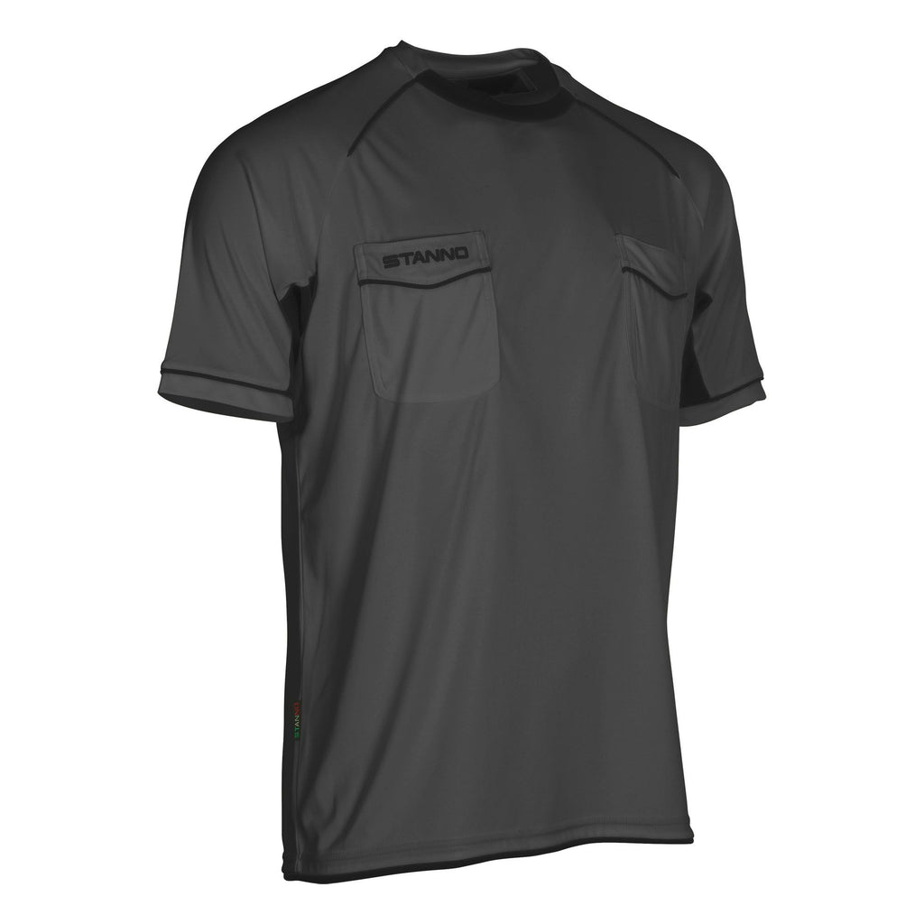 Stanno Bergamo SS Referee Shirt (Anthracite/Black)