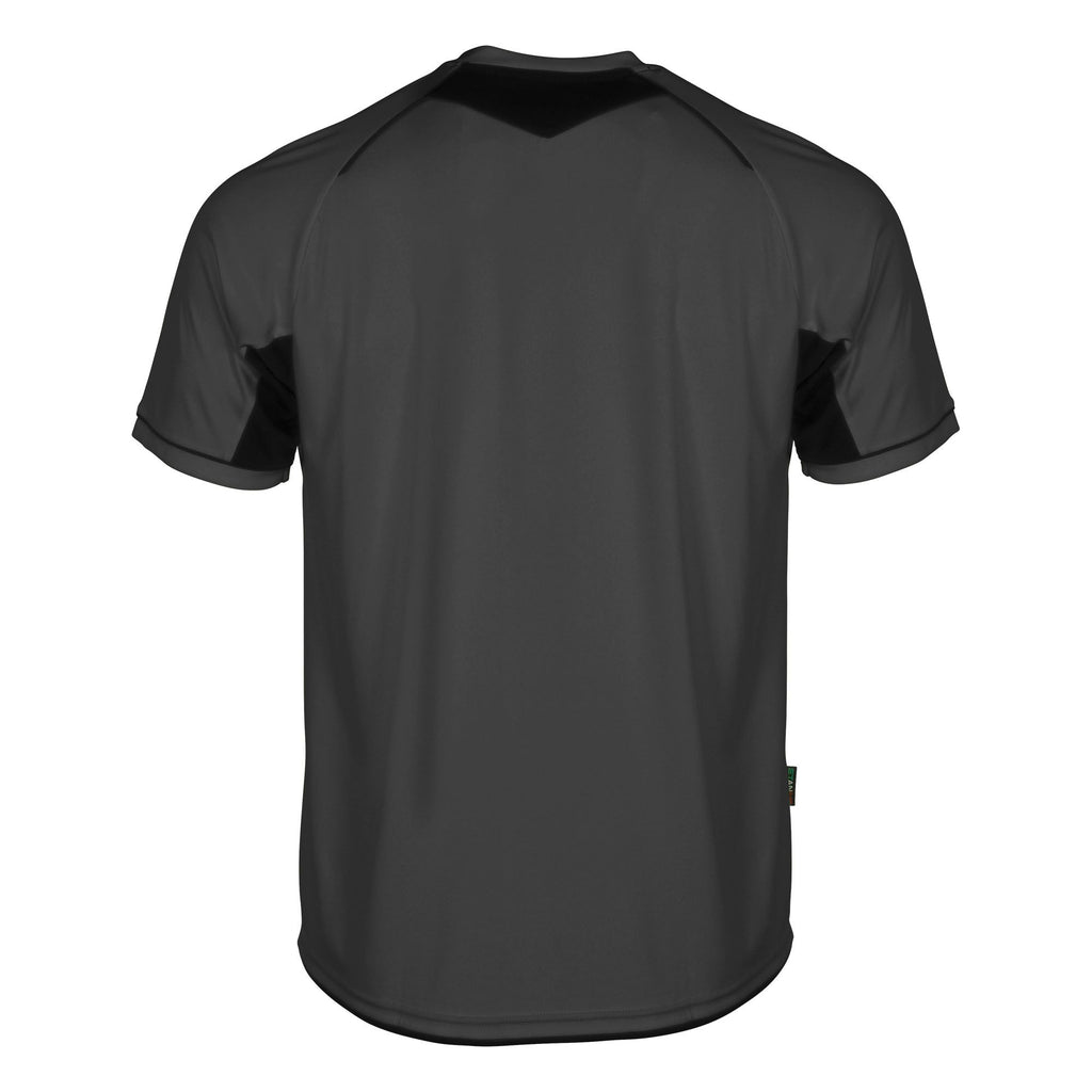 Stanno Bergamo SS Referee Shirt (Anthracite/Black)