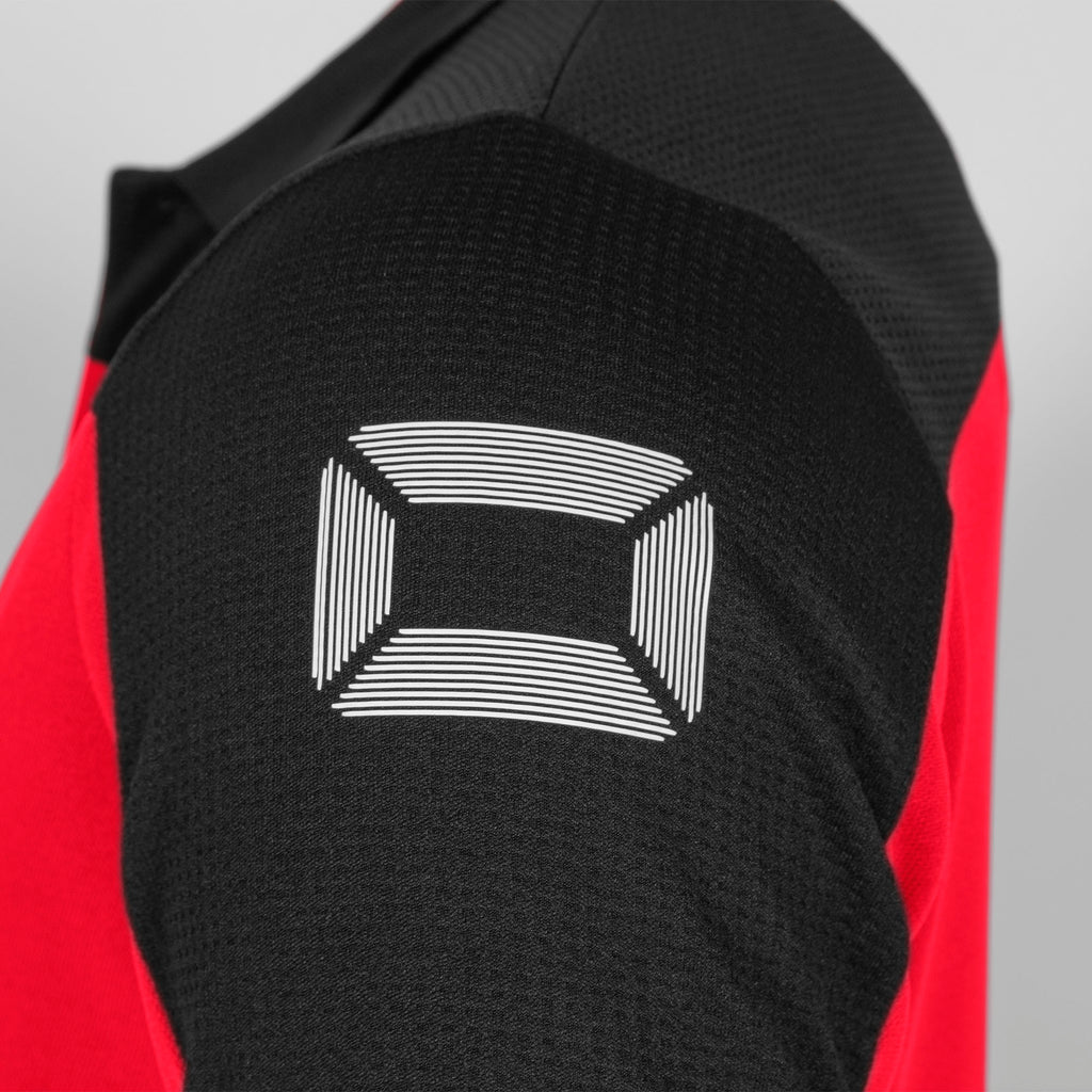 Stanno Pride Training Polo Shirt (Red/Black)