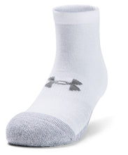 Load image into Gallery viewer, Under Armour HeatGear® Lo cut socks White/White/Steel (pack of 3 pairs)