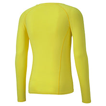 Load image into Gallery viewer, Puma Liga Baselayer L/S Tee (Fluorescent Yellow)