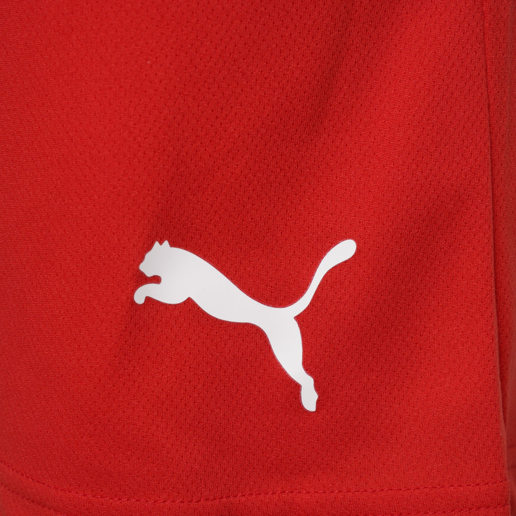 Puma Team Rise Football Short (Puma Red/White)