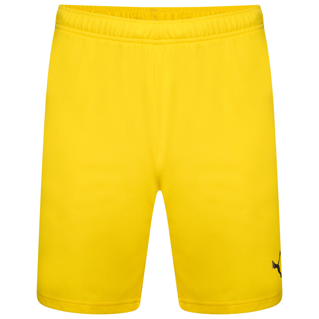 Puma Team Rise Football Short (Cyber Yellow/Black)
