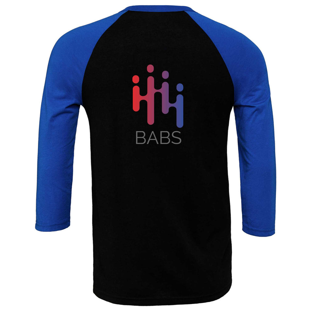 BABS Baseball T-Shirt (Black/True Royal)