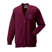 Load image into Gallery viewer, Holy Infants School Cardigan (Burgundy)
